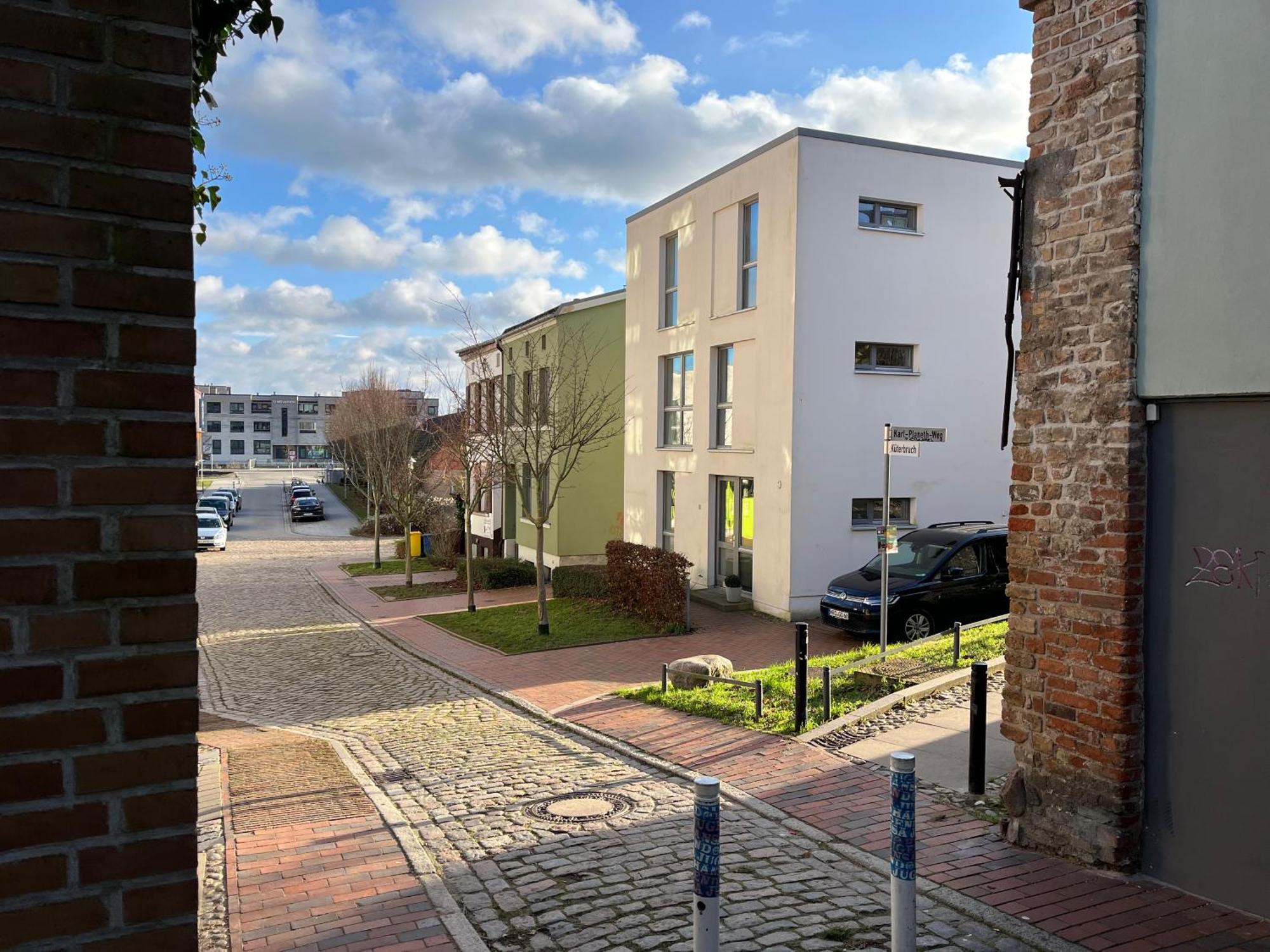 Ferienwohnung An Der Historischen Stadtmauer Росток Екстериор снимка